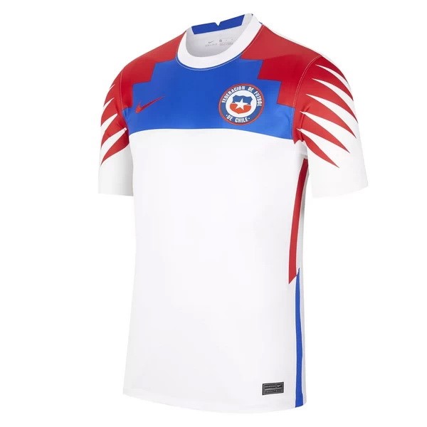 Authentic Camiseta Chile 1ª 2021 Blanco
